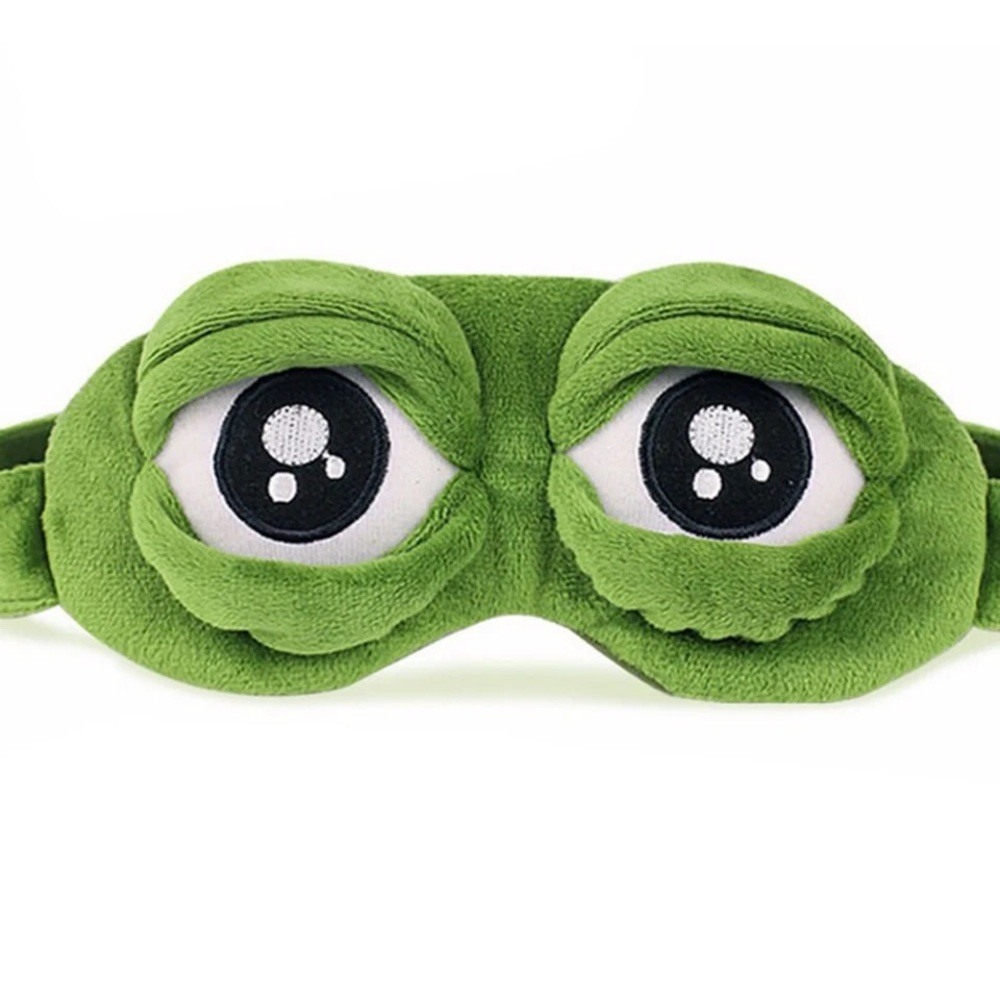 Sleep Mask Frog Eyes